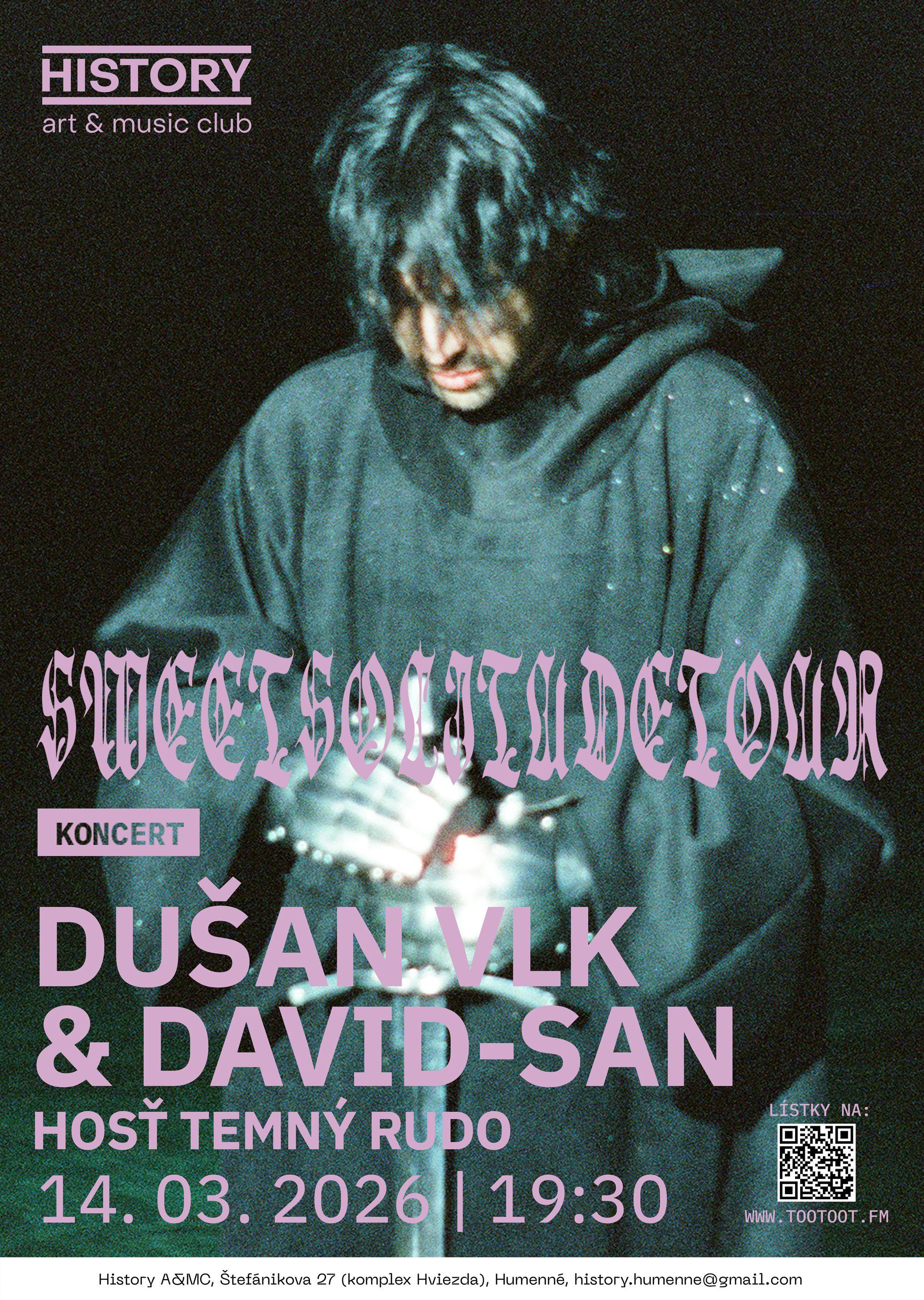 Plagát – Dušan Vlk: Sweet Solitude tour / Humenné