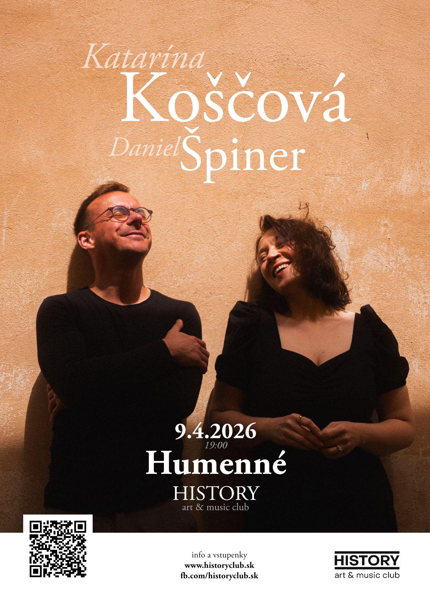 Plagát – Katarína Koščová a Daniel Špiner