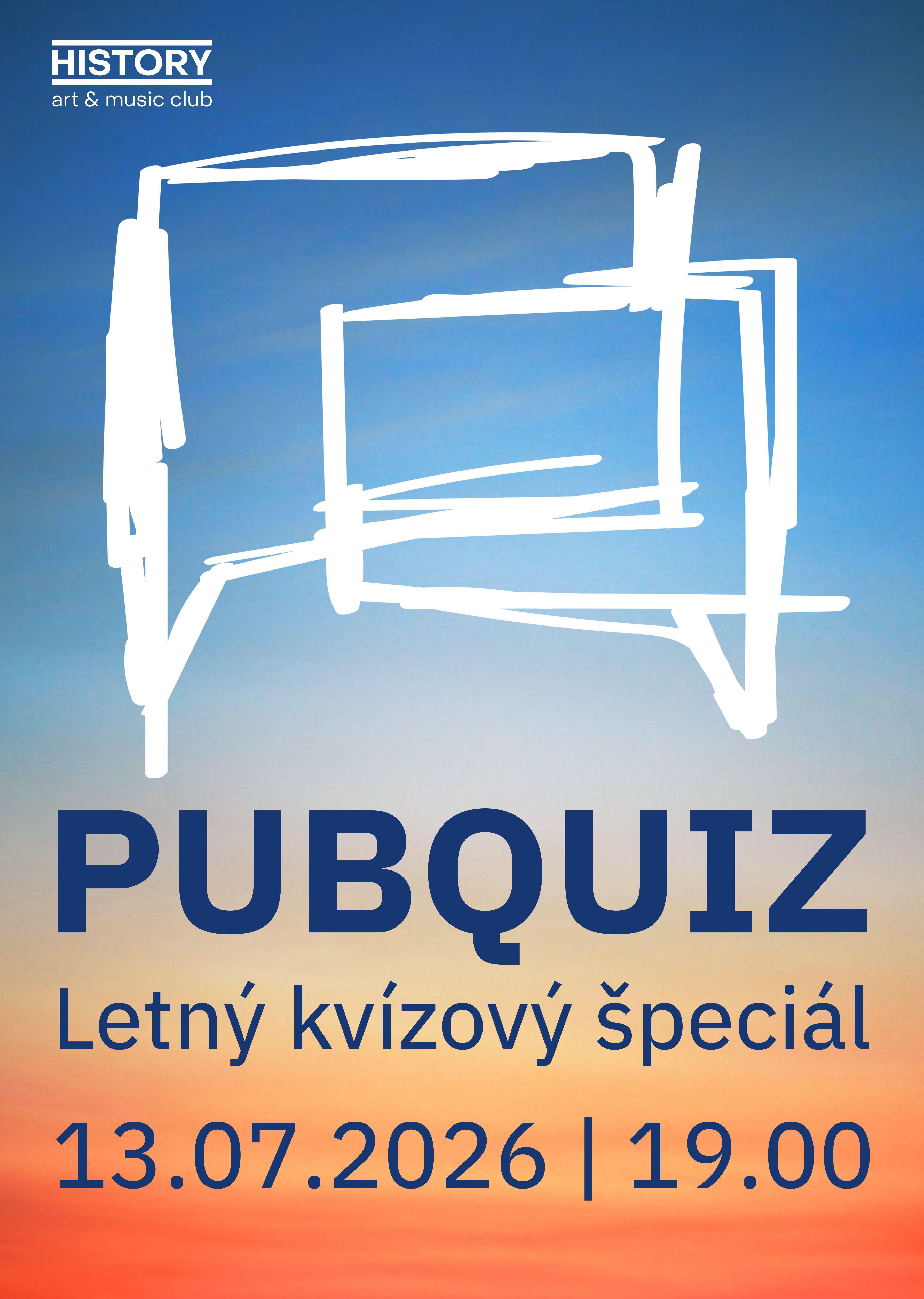 Plagát – PubQuiz Humenné #94 - Letný kvízový špeciál